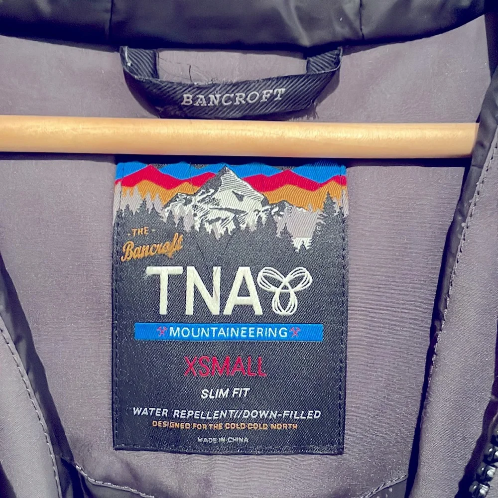 TNA Grey Bancroft Parka (XS) - Picture 5 of 8